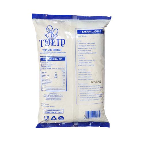  Tepung  Terigu Tulip 1kg 005083 Mirota Kampus Rumah 